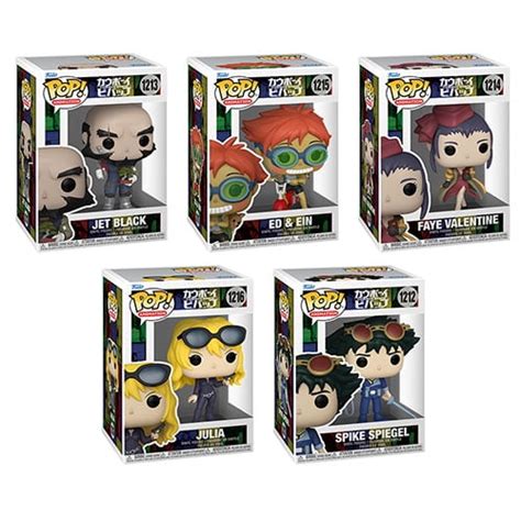 Funko Pop Animation Cowboy Bebop S Vinyl Figures Set Of Spike