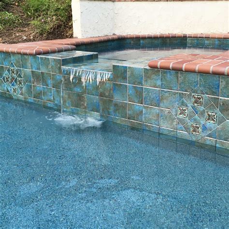 Albi Decorative 6" x 6" Waterline Pool Tile – AquaTiles