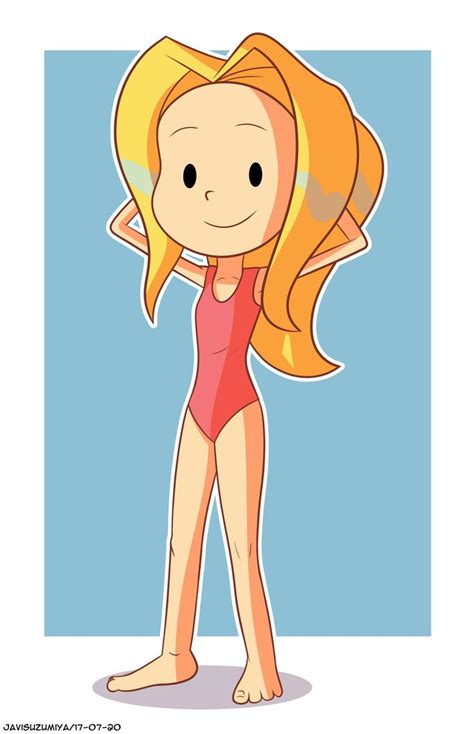 Commission Lou In A Swimsuit By Javisuzumiya On Deviantart