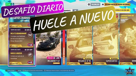 Huele a nuevo Desafío Diario Serie 33 Temporada de Primavera Forza