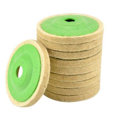 Pcs Mm Inch Wool Buffing Angle Grinder Wheel Felt Polishing Disc