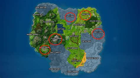 Best Drop Spots On The OG Map In Fortnite Chapter 4 Season 5 Prima Games