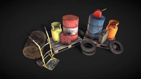 game props  model  branimir eb sketchfab