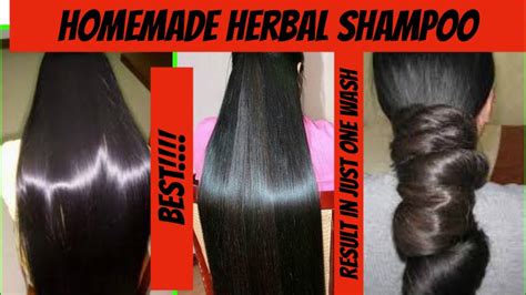 Homemade Herbal Shampoo Reetha Amla Shikakai Long Hairthick Hairshiny Hairhealthy Hair