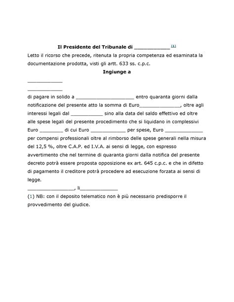 Esempio Di Lettera Di Ricorso Reclamo