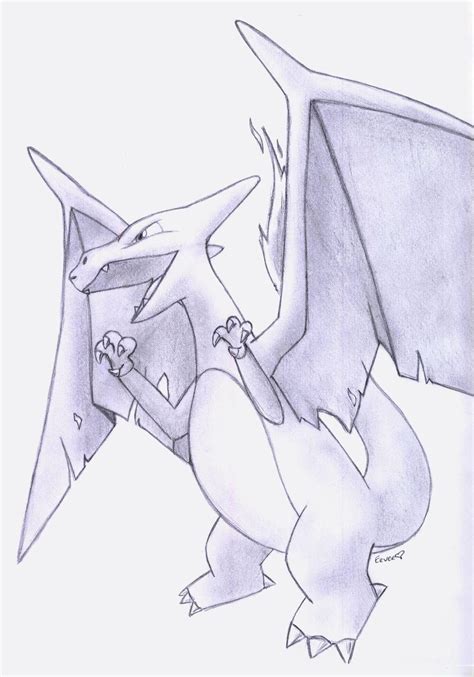 Charizard sketch - Pokémon Fan Art (20639981) - Fanpop