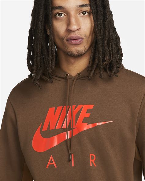 Nike Air Men S Brushed Back Fleece Pullover Hoodie Nike Ae