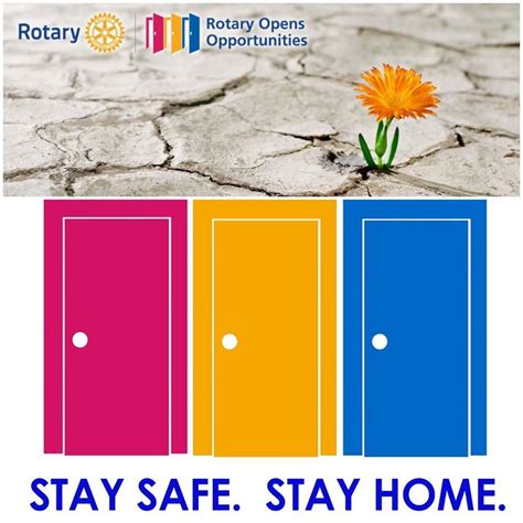 Stay Home, Stay Safe! | District 6420