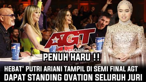 Viral Merinding Tampil Di Semi Final Agt Putri Ariani Dapat