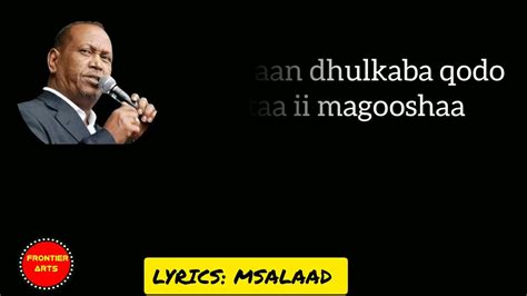 Heestii Igu Dheeridaa Iyo Hassan Adan Samatar Lyrics Qoraal Youtube