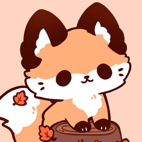 Cute Kawaii Fox Drawing