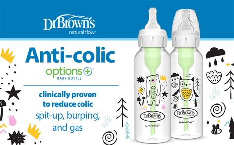 Amazon Dr Brown S Natural Flow Anti Colic Options Narrow Baby