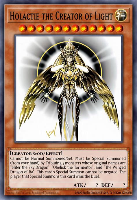 Yugioh The Creator Of Light