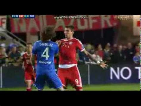 David Luiz Vs Mandzukic Youtube