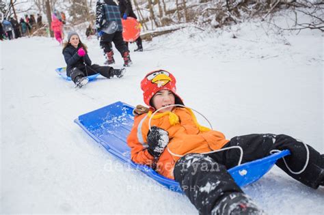 Kids Got A Snow Day For Sledding In Bordentown City