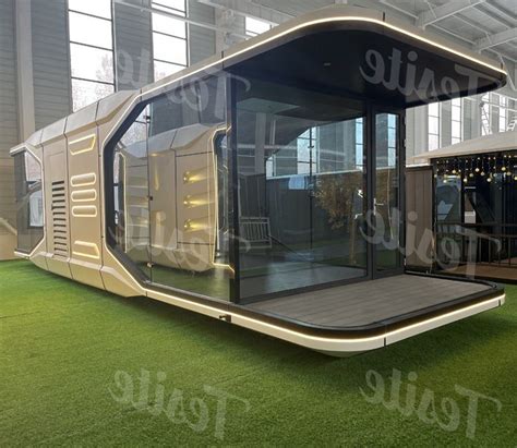 Economic Movable Prefab Prefabricated Capsule Hotel Container House