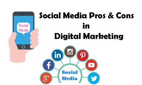 Social Media Pros Cons In Digital Marketing