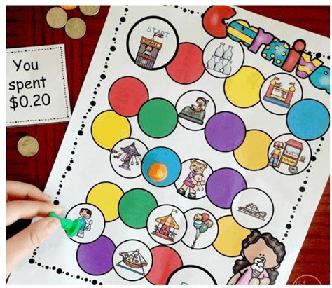 13 Free Money Board Games Printables Kids And Teens