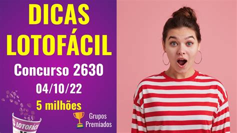 Dicas Para Lotof Cil Concurso Dia Youtube