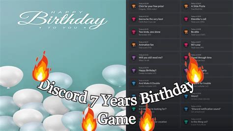 All Discord Party Mode Hidden Achievements Free Nitro YouTube