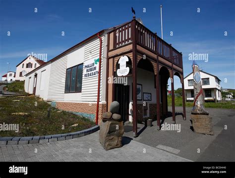 Icelandic Phallological Museum Húsavík Iceland Stock Photo Alamy