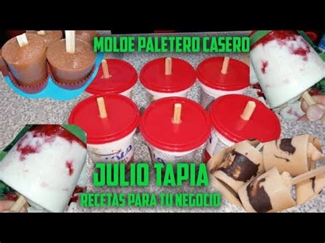 Como Hago Mis Moldes Para Paletas Sin Gastar Molde Paletero Casero