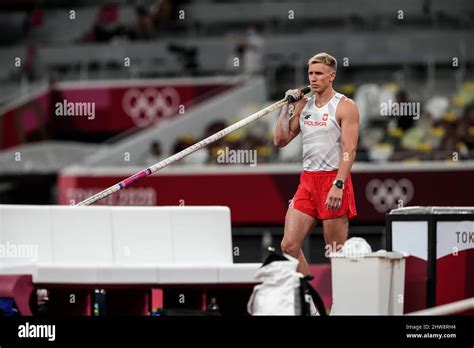 Piotr Lisek Participating In The Tokyo Olympics In The Pole Vault