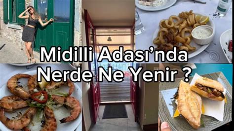 Midilli Adası nda Nerede Ne Yenir Lesvos Island Food Tour YouTube