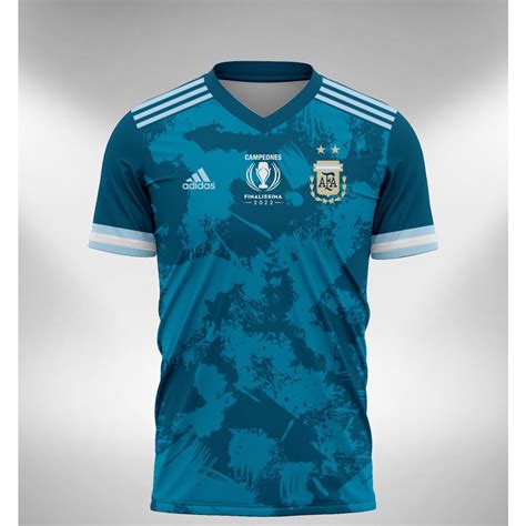 Jual Jersey Argentina Away 2022 Campeones Finalissima Shopee Indonesia