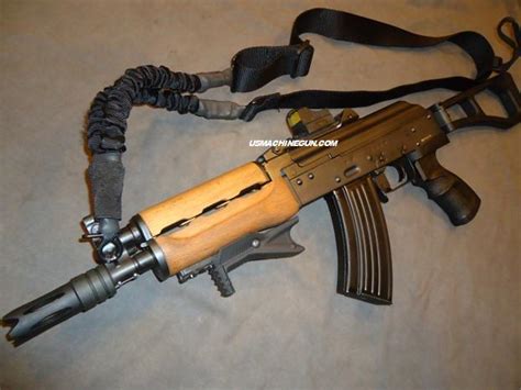 US Machinegun Lower Fore Grip With Rail For AK47 OEM Type Furniture