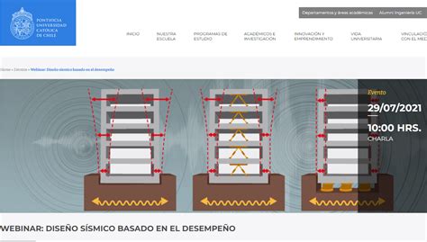 Ing uc cl Webinar Diseño sísmico basado en el desempeño CIGIDEN