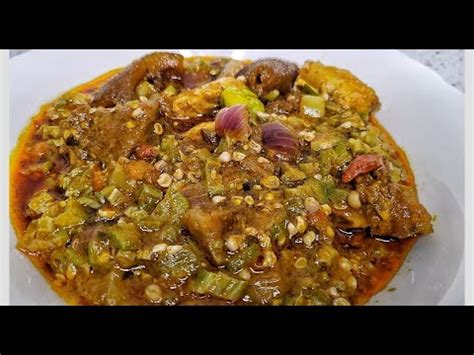 How To Make The Tastiest Ghanaian Okro Stew I Easy And Tasty I Okra