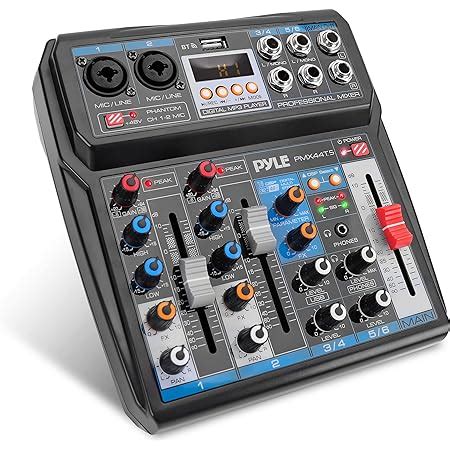 PYLE PRO Controlador de Audio Profesional Inalámico para Dj