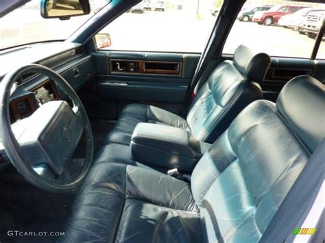 Blue Interior 1993 Cadillac DeVille Sedan Photo #48564448 | GTCarLot.com