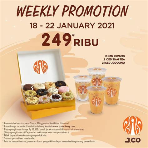 Serbu Promo Jco Hanya Rp Ribuan Dapat Lusin Donat Dan Minuman