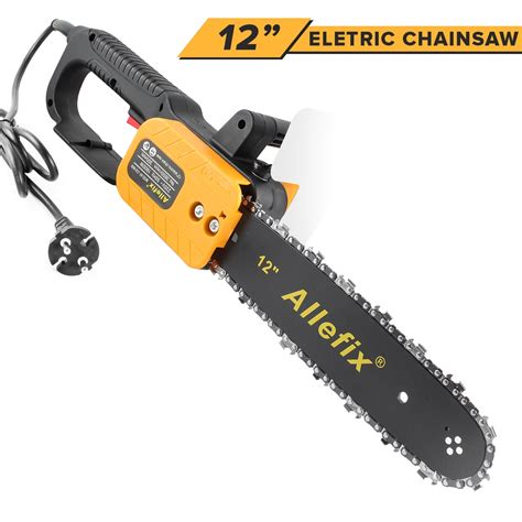 Jual Allefix Chainsaw Listrik Gergaji Kayu Inch V Lengkap Dengan