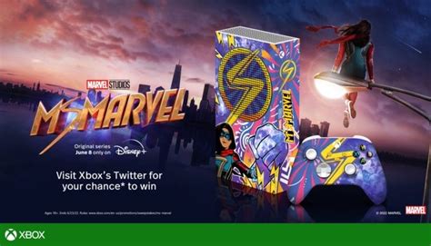 Xbox представляет кастомную консоль Xbox Series S «Ms. Marvel» от ...
