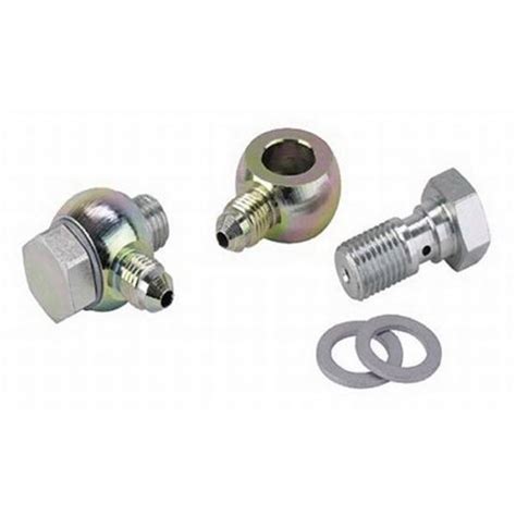 Banjo Brake Fitting Kit 7 16 20 To 3 AN