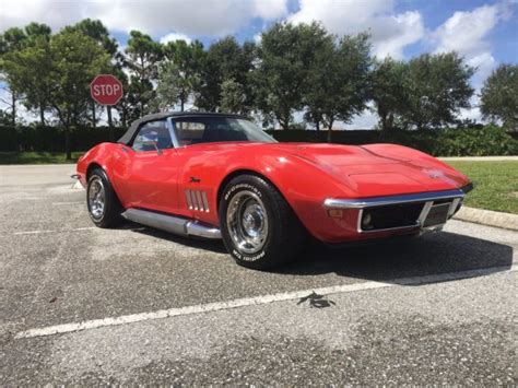 1969 Chevrolet Corvette Convertible 427 NCRS Top Flight Vette Mag