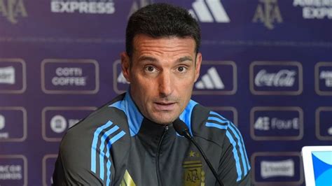 Scaloni Habl En La Previa Del Partido Ante Bolivia C Mo Est Mac