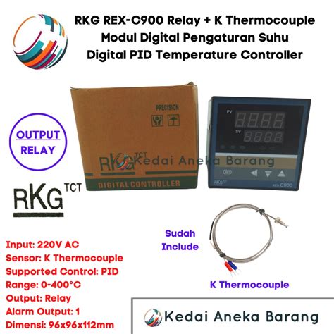 Jual Pid Rex Rkg C Rex C Output Relay V Ac C C X Mm