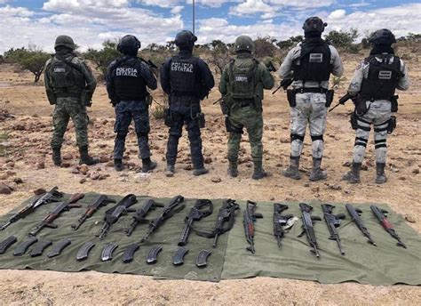 Otro Fuerte Golpe A La Delincuencia En Zacatecas Decomisan Un Arsenal