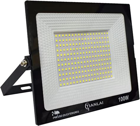 Tianlai R28W150 Reflector LED exterior 150W luz fria IP 66 conexión