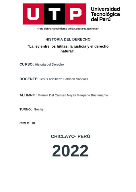 “la Ley Entre Los Hititas La Justicia Y El Derecho Natural Apuntes De Historia Del Derecho