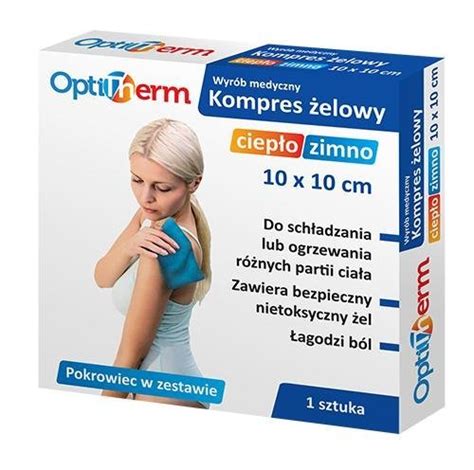 Optitherm Kompres Elowy Ciep O Zimno X Cm X Szt Cena