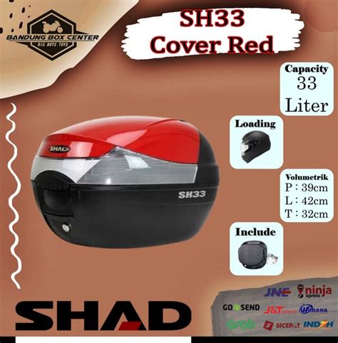 Jual Box Motor Box Touring Shad Sh Merah Box Shad Sh Red Box Motor