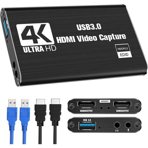 Video Capture Card Switch Capture Card For Switch 4k 1080p 60fps For