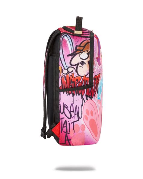 Mochila Sprayground Pink Panther On The Run Backpack Rosado