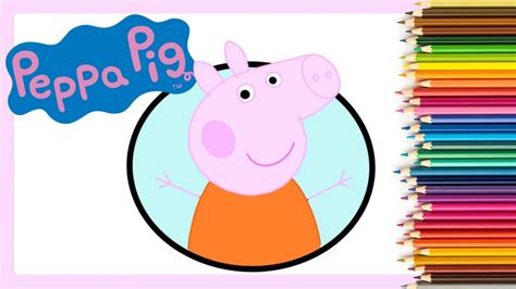 Como Desenhar A Peppa Pig Desenhando E Colorindo Desenho Para