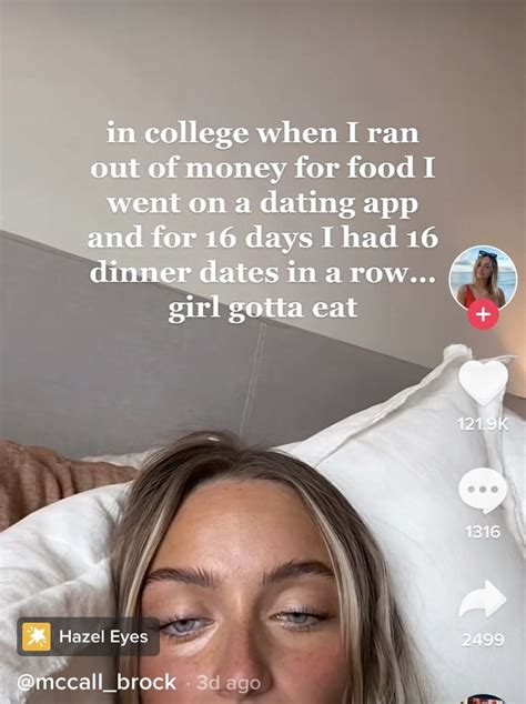 Pin By Pinner On Tik Tok Comments In Hazel Eyes Date Dinner